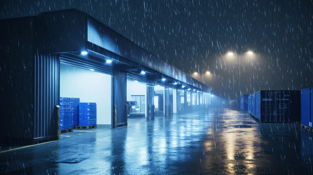 Bodega Bajo Lluvia